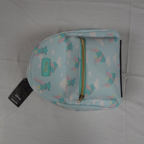LOUNGEFLY Disney Dumbo Flying Clouds Mini Backpack NWT main image 13